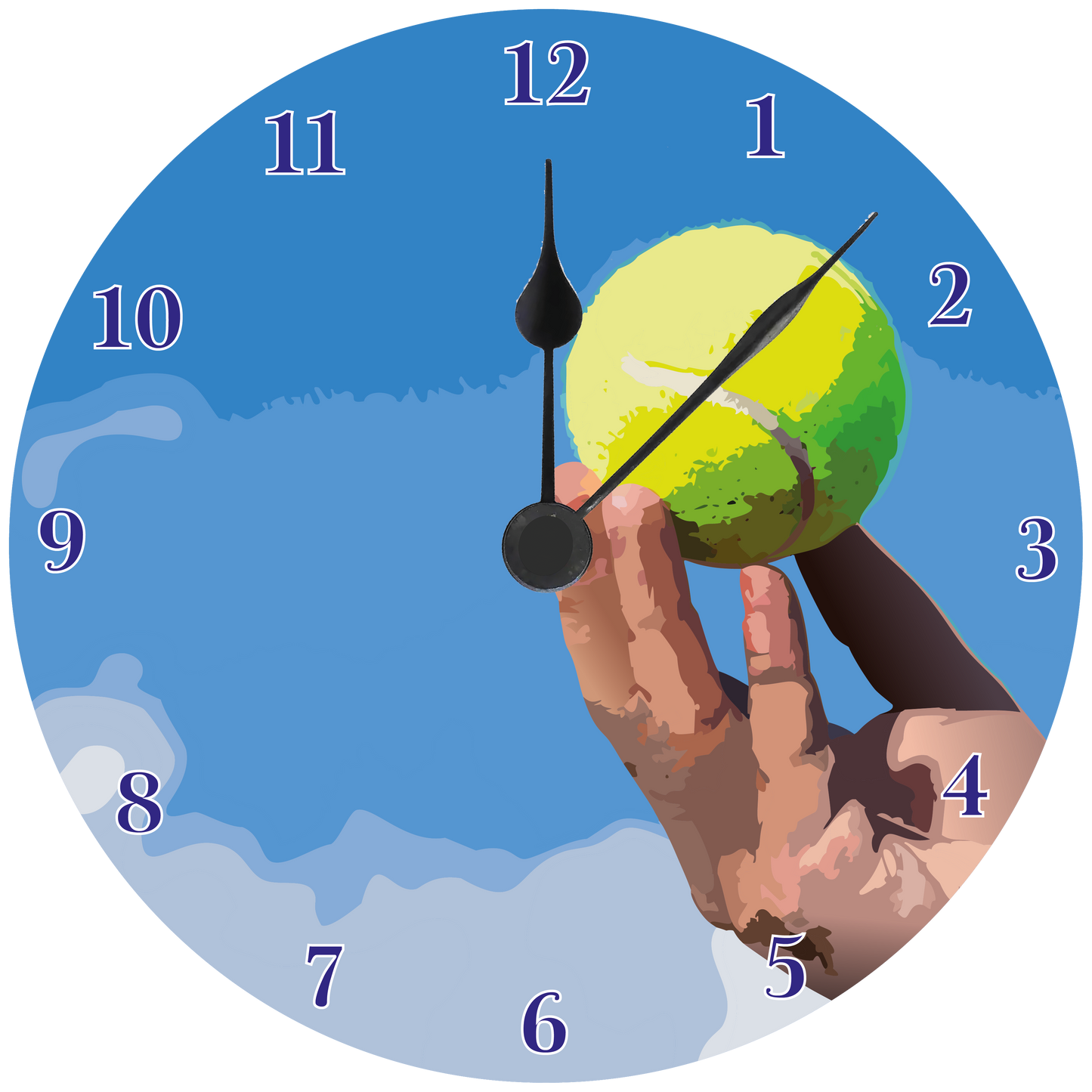 Tennis Wall clock