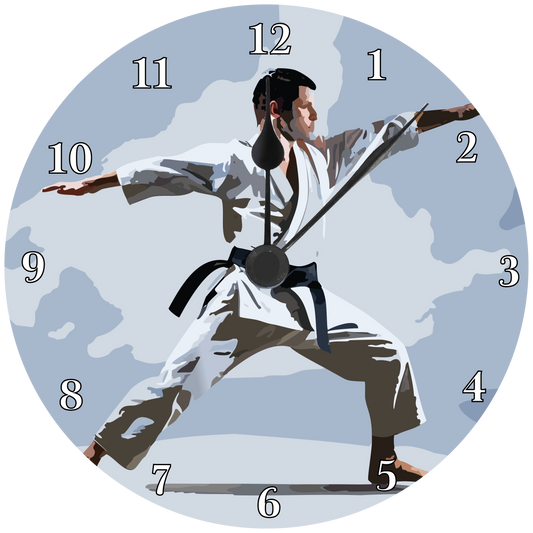 Judo Wall clock